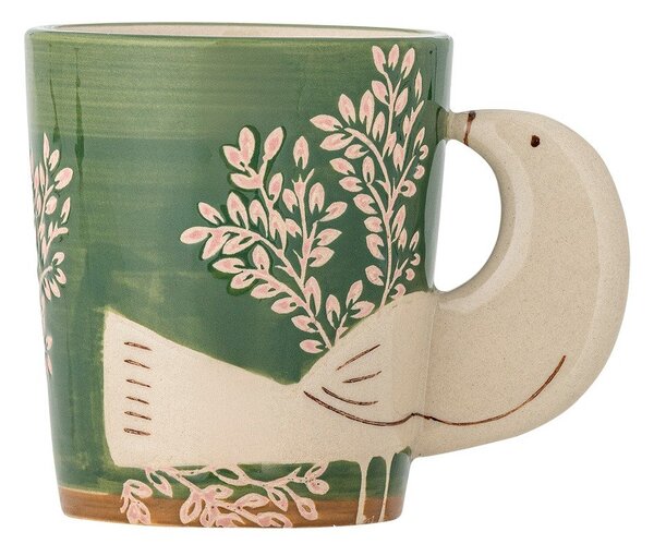 Zielony kubek do cappuccino ceramiczny 260 ml Hezha – Bloomingville