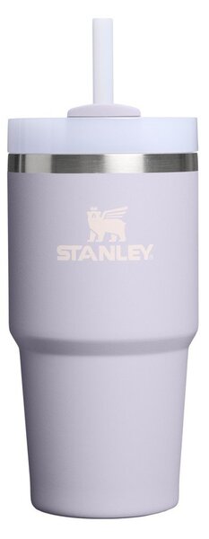 Lawendowy termos ze stali nierdzewnej ze słomką 600 ml Quencher H2.O FlowState™ Tumbler Purple Dust – Stanley