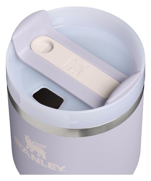Lawendowy termos ze stali nierdzewnej ze słomką 600 ml Quencher H2.O FlowState™ Tumbler Purple Dust – Stanley