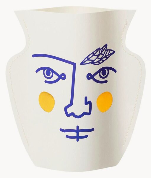 Ręcznie wykonany wazon z papieru Janus, W 29 cm