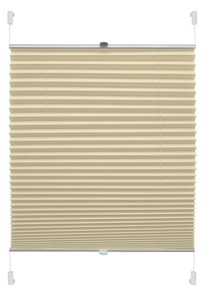 Beżowa roleta 57x150 cm Plisé Verona – Gardinia