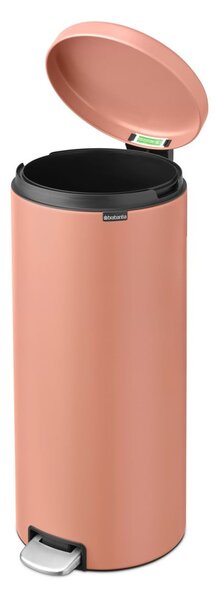 Łososiowy stalowy kosz na śmieci z pedałem 30 l NewIcon – Brabantia
