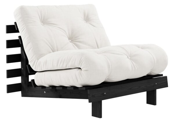 Kremowy fotel Roots Black Night – Karup Design