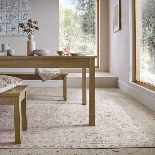 Kremowy dywan odpowiedni do prania 152x230 cm Teo Traditional – Flair Rugs