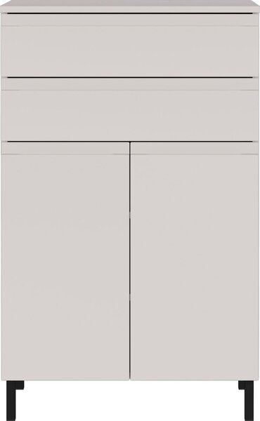 Kremowa wysoka szafka łazienkowa 60x97 cm Salinas – Germania