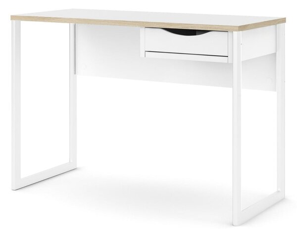 Białe biurko Tvilum Function Plus, 110 x 48 cm