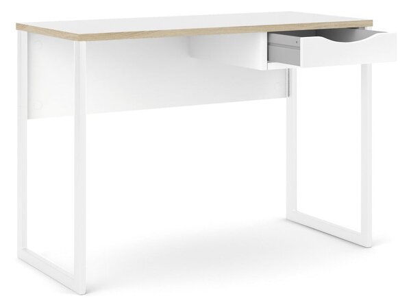 Białe biurko Tvilum Function Plus, 110 x 48 cm