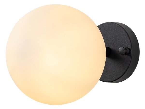 Czarno-biały kinkiet ø 15 cm Atmaca – Opviq lights