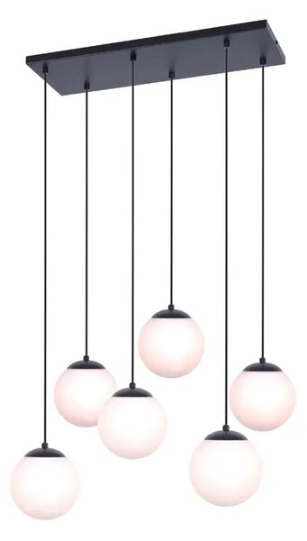 Lampa wisząca nad stół szklane kule - S763-Lokia