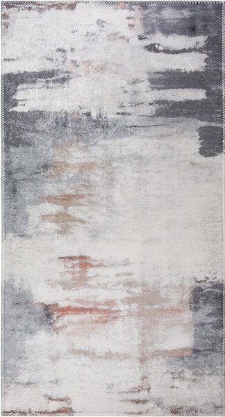 Szaro-kremowy dywan odpowiedni do prania 60x100 cm Abstract Colors – Vitaus