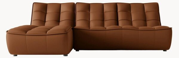 Narożna sofa modułowa ze skóry Moni (4-osobowa)