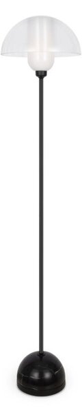 Lampa stojąca podłogowa dekoracyjna czarno-przezroczysta szklana kopuła 1xE14 40W MEMORY Maytoni