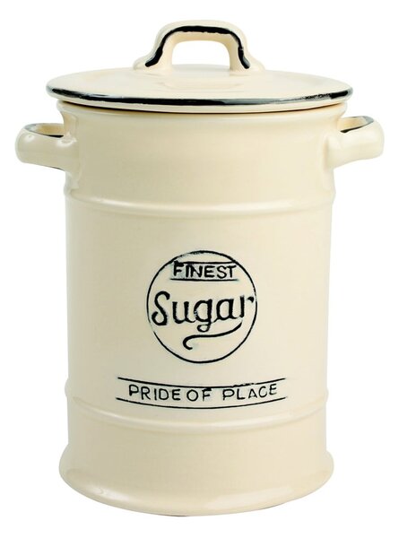 Kremowy pojemnik ceramiczny na cukier T&G Woodware Pride Of Place