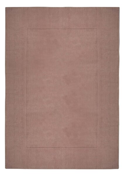 Różowy wełniany dywan Flair Rugs Siena, 160x230 cm
