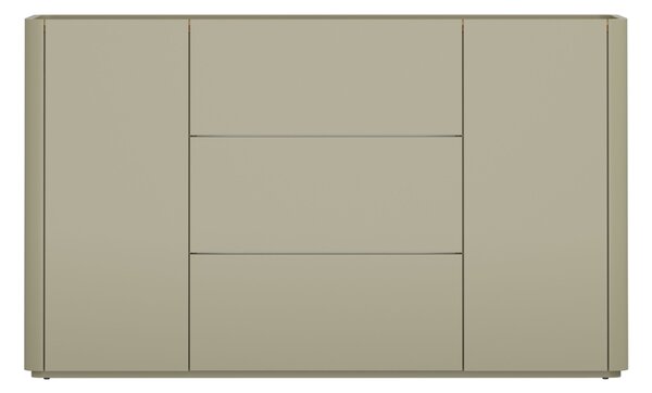 Komoda Elivo 150 cm z szufladami - eukaliptus / dąb baltic dune