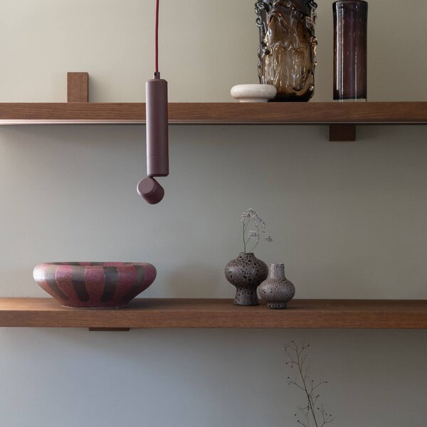 IT´S ABOUT ROMI Lampa wisząca Milan, czerwony, salon / jadalnia, aluminium, nowoczesny