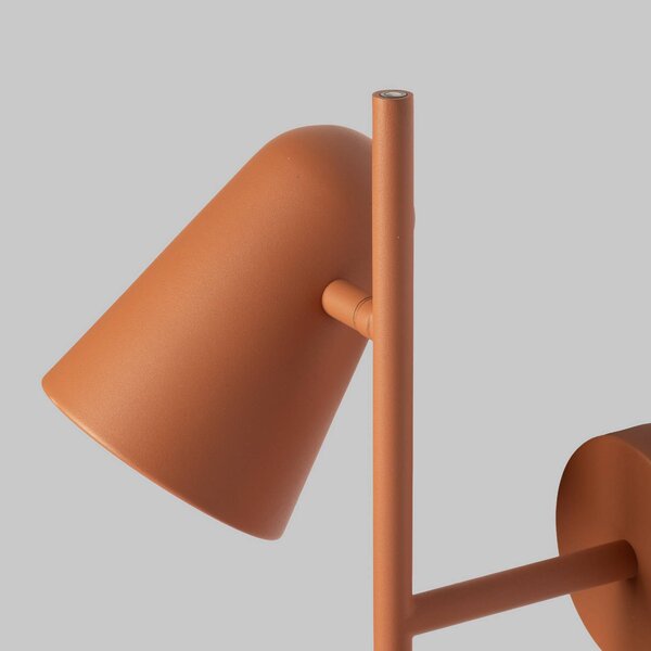 IT´S ABOUT ROMI Kinkiet Salamanca, możliwość ściemniania, terracotta, salon / jadalnia, metal, nowoczesny