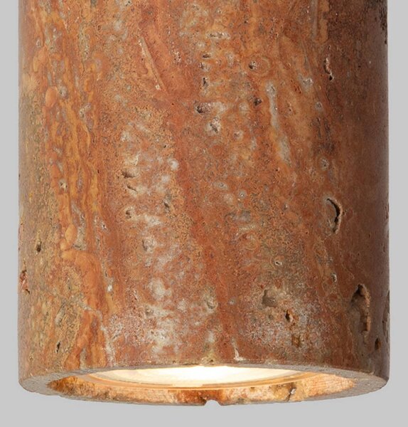 IT´S ABOUT ROMI Lampa sufitowa Tivoli, terracotta, salon / jadalnia, kamień, nowoczesny