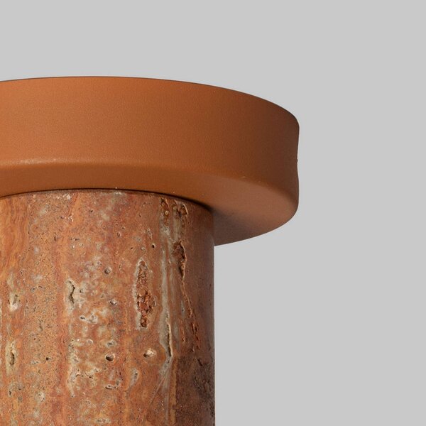 IT´S ABOUT ROMI Lampa sufitowa Tivoli, terracotta, salon / jadalnia, kamień, nowoczesny