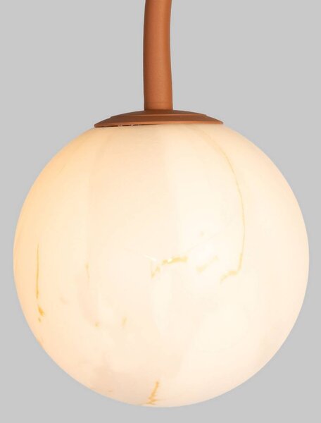 IT´S ABOUT ROMI Lampa łukowa - lampa stojąca Tivoli, terracotta, salon / jadalnia, kamień, nowoczesny