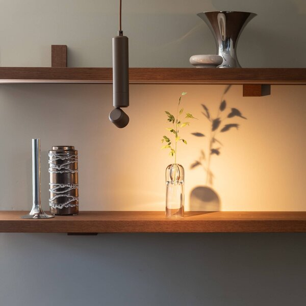IT´S ABOUT ROMI Lampa wisząca Milan, brązowy / rdzawy, salon / jadalnia, aluminium, nowoczesny