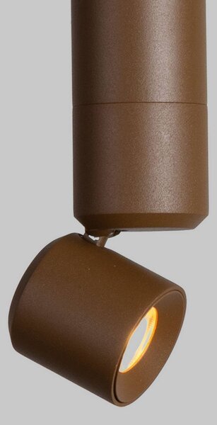 IT´S ABOUT ROMI Lampa wisząca Milan, brązowy / rdzawy, salon / jadalnia, aluminium, nowoczesny