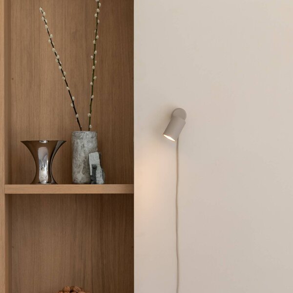 IT´S ABOUT ROMI Kinkiet LED Milan, kremowy / amber, salon / jadalnia, aluminium, nowoczesny