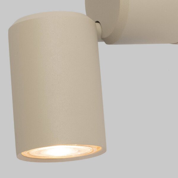 IT´S ABOUT ROMI Kinkiet LED Milan, kremowy / amber, salon / jadalnia, aluminium, nowoczesny