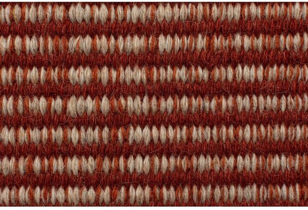 Pomarańczowy wełniany chodnik Flair Rugs Anu, 60x200 cm