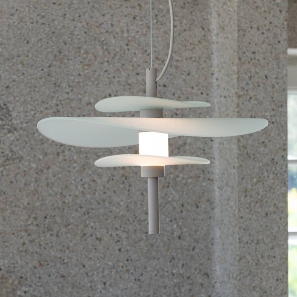IT´S ABOUT ROMI Lampa wisząca Kyoto, możliwość ściemniania, kremowy / amber, salon / jadalnia, metal, nowoczesny