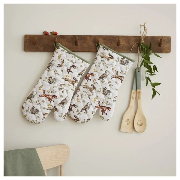 Bawełniana rękawice kuchenne zestaw 2 szt. Forest Fable – Cooksmart ®
