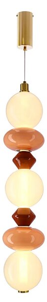 Szklana lampa wisząca 3 punktowa LED E9-S31