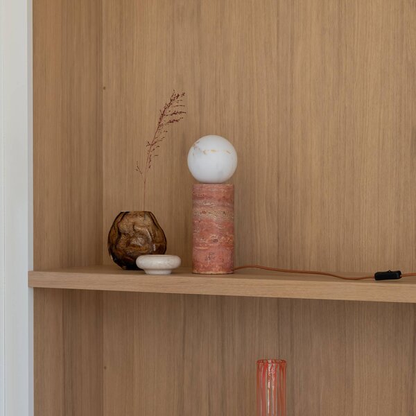 IT´S ABOUT ROMI Lampa stołowa Tivoli, terracotta, salon / jadalnia, kamień, nowoczesny