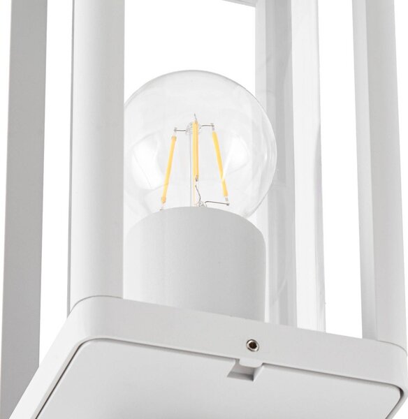 Lampa zewnętrzna Lucande Siveta, wysokość 240 cm, 3-punktowa, jasnoszara Siveta Lucande, możliwość ściemniania, aluminiowy / szary / cynkowy, aluminium