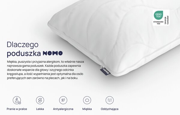 Poduszka NOMO Classic 40x40