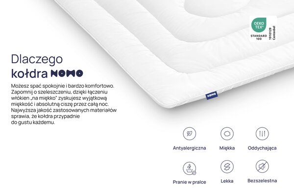 Kołdra Całoroczna NOMO 140x200