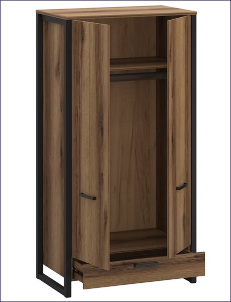 Dwudrzwiowa Szafa Z Szufladą B5-D21