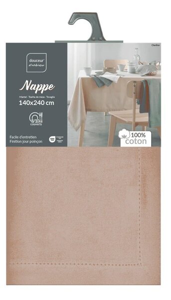 Bawełniany obrus 140x240 cm Charline – douceur d'intérieur