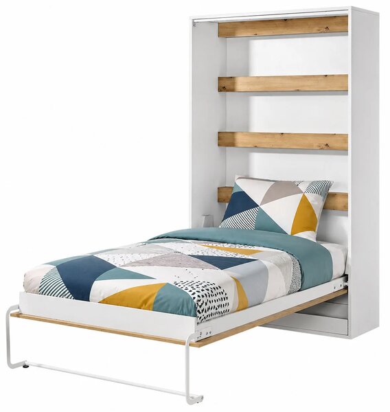 Półkotapczan biały + dąb 120x200 D0-Z46