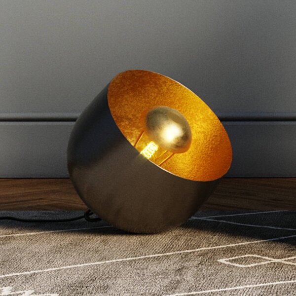 KARE Lampa stojąca designerska Apollon, czarny, salon / jadalnia, metal, design