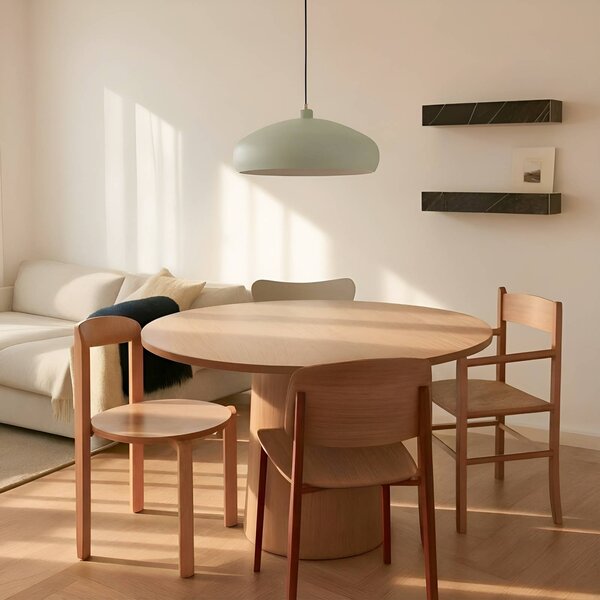 Lampa wisząca Elover Lindby, możliwość ściemniania, zielony, salon / jadalnia, metal, nowoczesny
