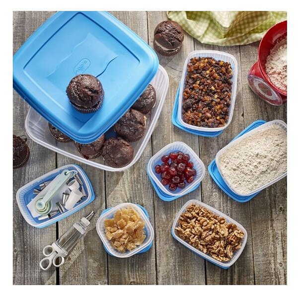 Pojemnik na żywność z pokrywką Addis Seal Tight Square Foodsaver, 10 l