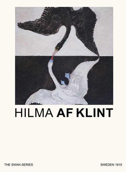 Reprodukcja The Swan No 1 Special Edition - Hilma af Klint