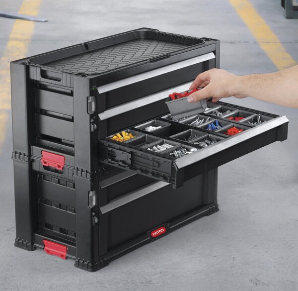 Regał narzędziowy 5 Tool Chest Set Black Keter 17199301