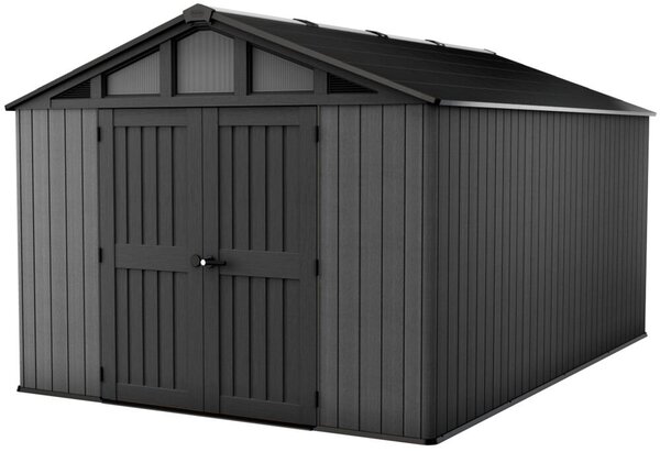 Stronghold Domek ogrodowy 10x15, 13,38 m², szary KETER 260742C