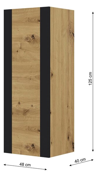 Szafka ścienna dąb artisan F8-C63