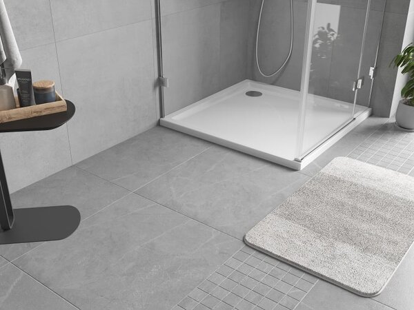 Mexen Flow brodzik kwadratowy slim 70 x 70 cm, biały połysk - 46S107070