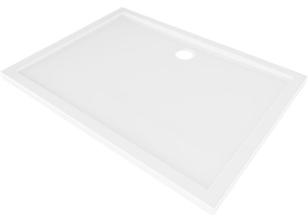 Mexen Flow brodzik prostokątny slim 90 x 85 cm, biały połysk - 46R108590