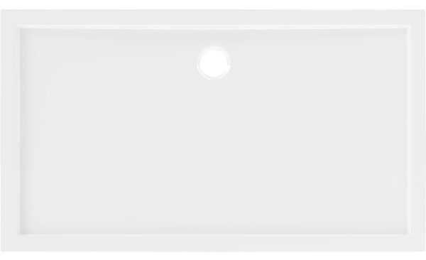 Mexen Flow brodzik prostokątny slim 150 x 70 cm, biały połysk - 46R107015