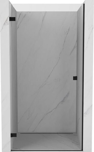 Mexen Lunar-B drzwi prysznicowe uchylne lewe 100 cm, transparent, czarne - 832-100-000-70-00-L